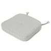 Business & Pleasure Co The Al Fresco Chair Cushion - Lauren'S Sage Stripe Wholesale