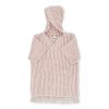 Business & Pleasure Co The Mini Poncho - Lauren'S Pink Stripe New
