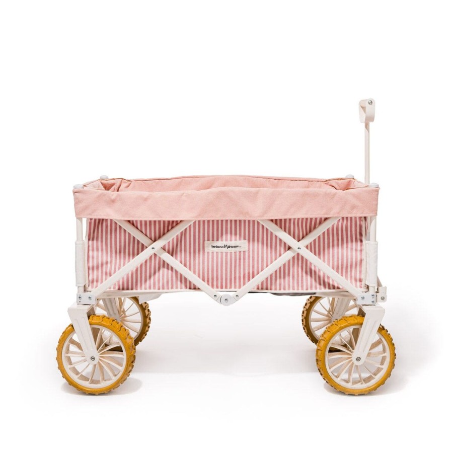 Business & Pleasure Co The Beach Cart - Laurens Pink Stripe Clearance